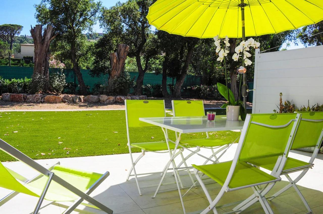 La Villa Romeo, Piscine Et Spa Sainte-Maxime Bagian luar foto