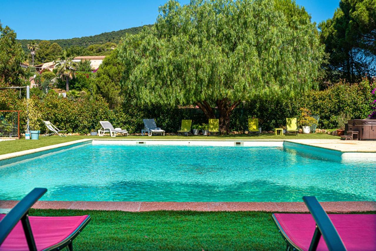 La Villa Romeo, Piscine Et Spa Sainte-Maxime Bagian luar foto